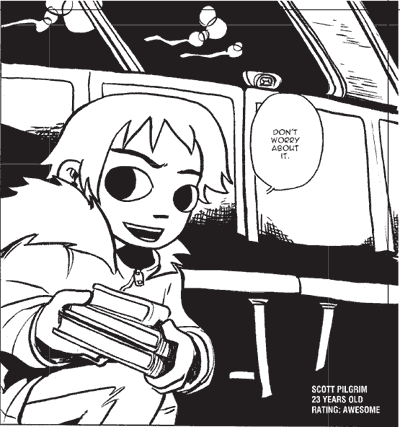 Scott Pilgrim meets Knives.