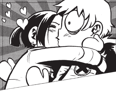 Scott Pilgrim Kissing